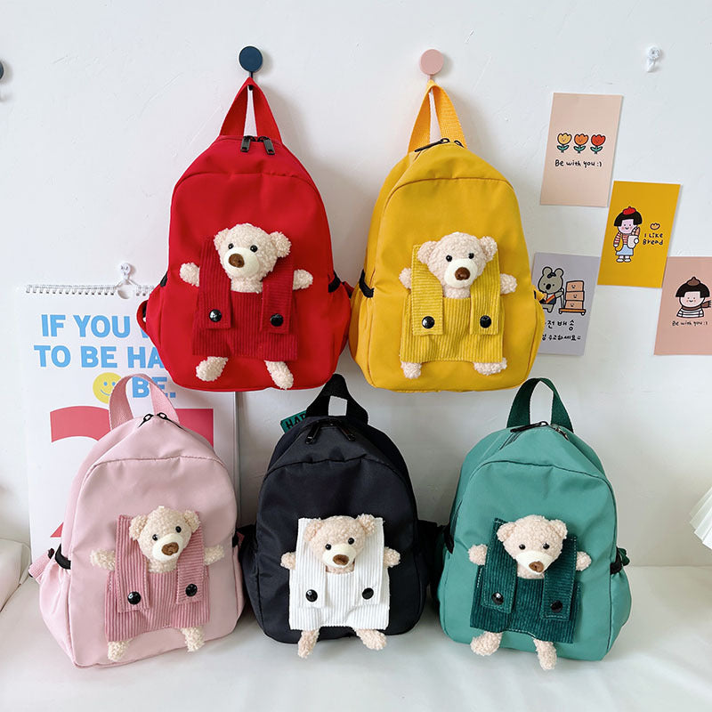 Children's Bear Cute Fun Primary Boy's Children's Backpacks