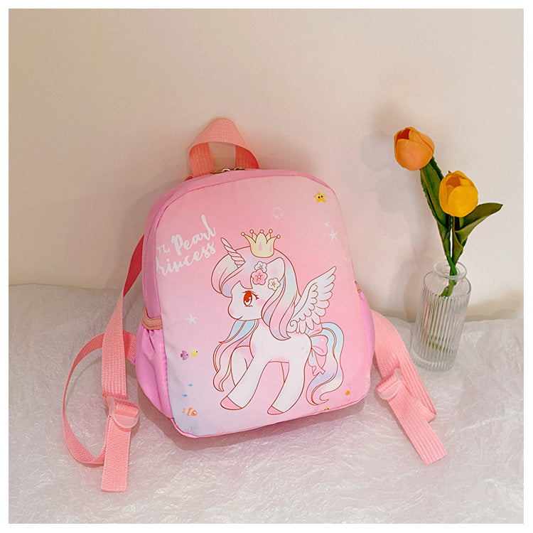 Enfants mignons pour les petits sacs de licorne de dessin animé