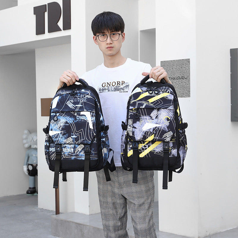 Junior High Boy Primary Portable Burden Alleviation Elementary School Students' Schoolbags