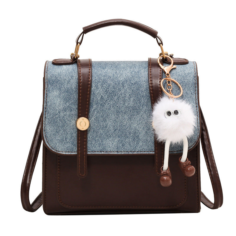 Women's Trendy Pretty Vintage Niche Textured Backpacks