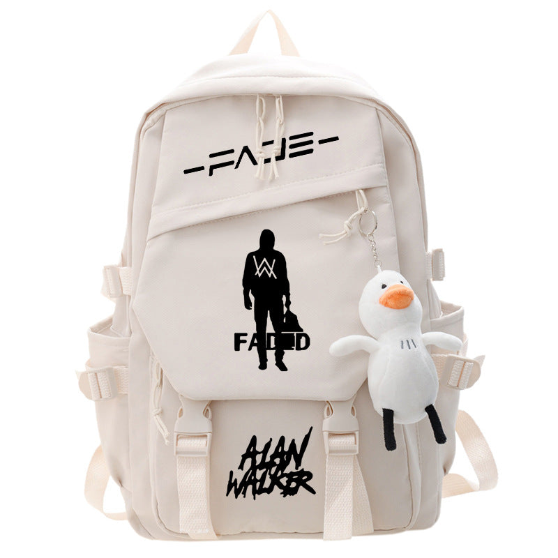 Men's Alan Walker Cotton Candy Large Capacity Backpacks