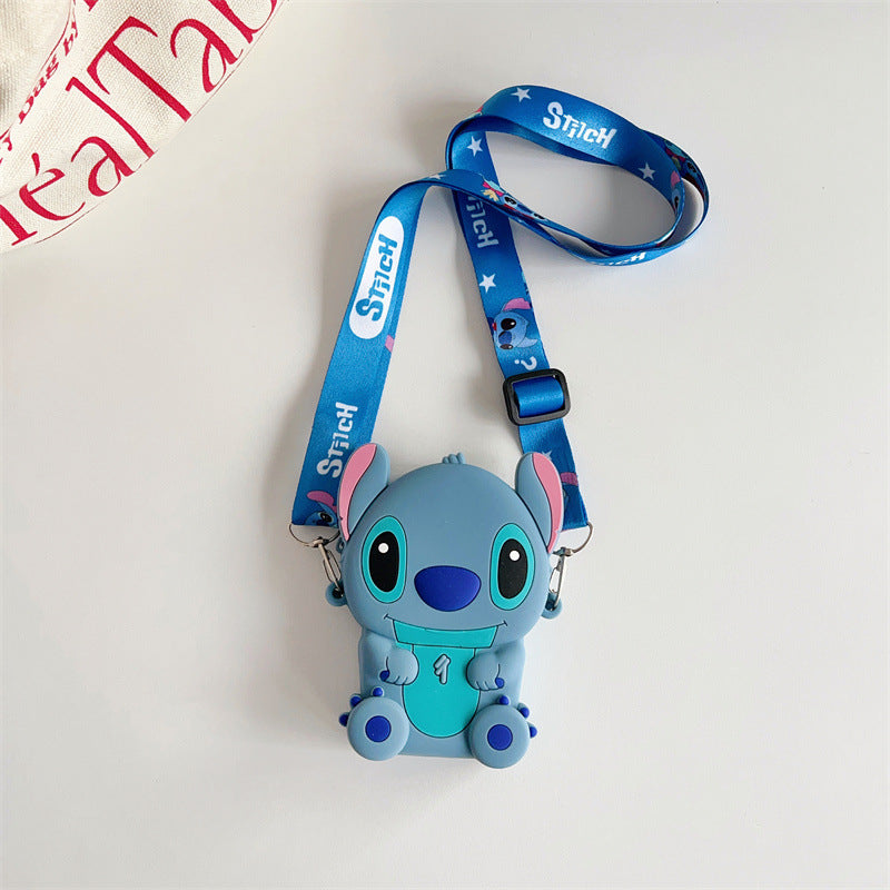 Cartoon Change Silicone Stitch Style Boy Purses