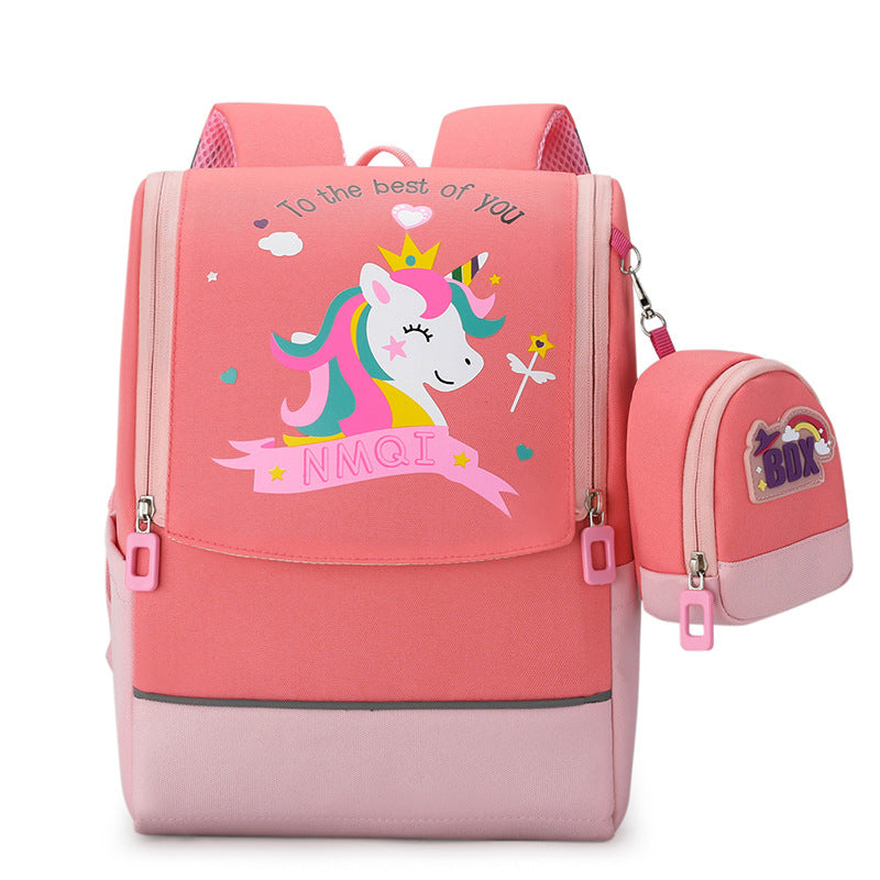 Children's Cartoon Primary Year-old Space Series Lightweight Elementary School Students' Schoolbags