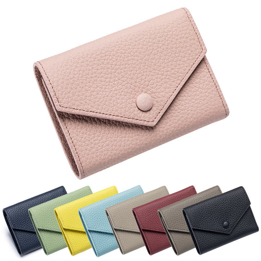 Women's Genuine Leather Fashion Small Large Capacity Purses