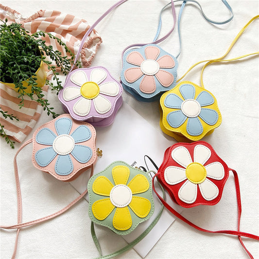 Children's Small Western Style Cute Fashion Mini Flowers Children's Coin Purse