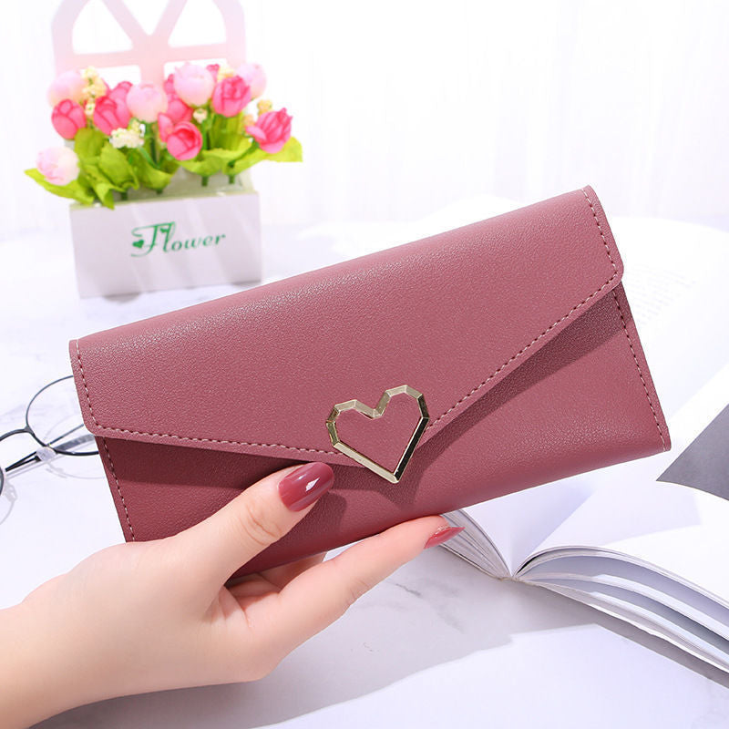 Female High Long Clutch Korean Style Ladies Wallets