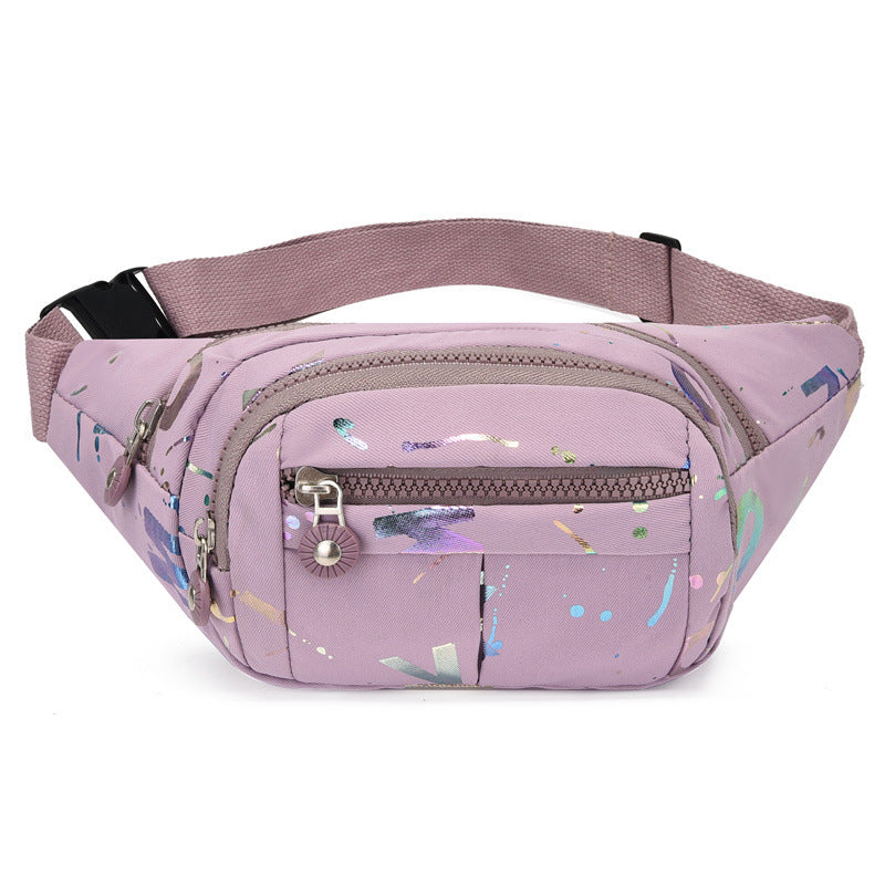 Composite Cloth Multilayer Fashion Bronzing Bright Waist Packs