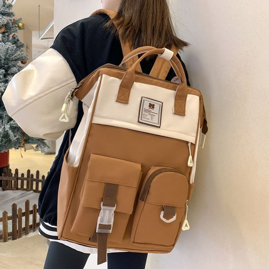 Women's Mori Style Large Capacity Multifunctional Leisure Backpacks