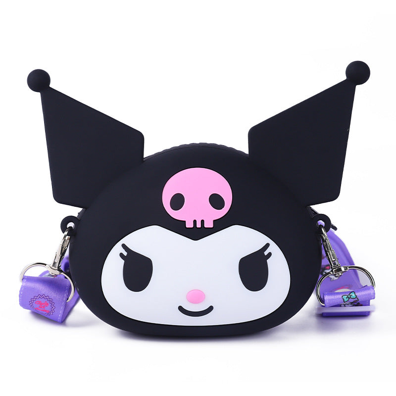 Authorized Hello Kitty Silicone Cartoon Melody Purses