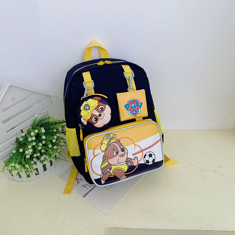 Children's Class Cute Cartoon Paw Patrol Boys Kindergarten School Bags