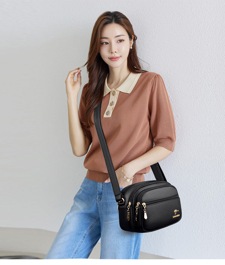 Women's Korean Small Fashionable Mother Large Capacity Crossbody Bags