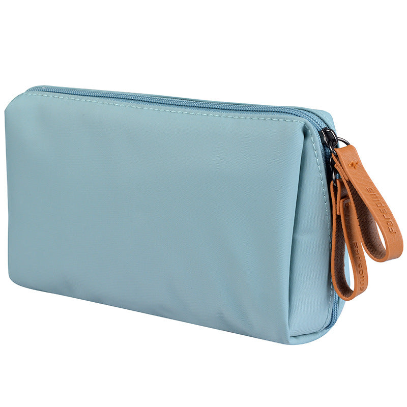 Women's Korean Style Convenient Simple Storage Nylon Cosmetic Bags