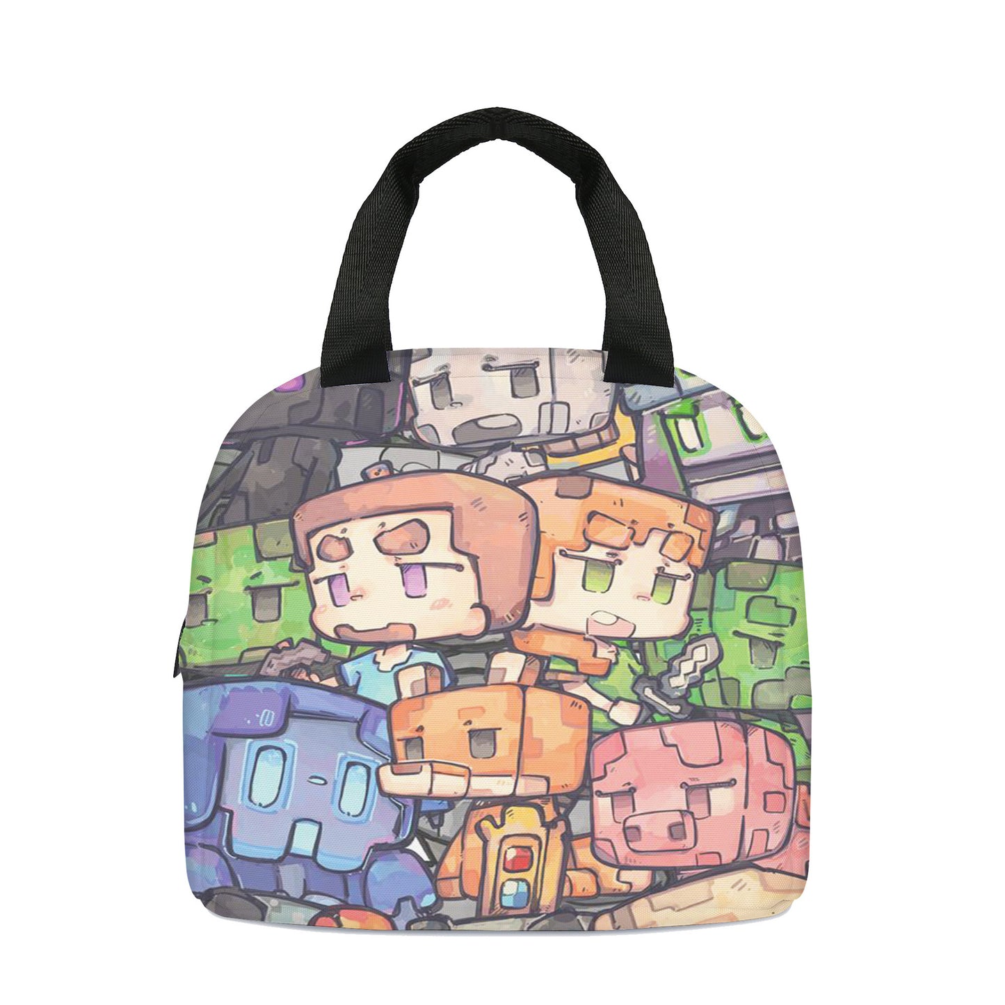 My World Cartoon Primary Secondary Lunch Elementary School Students' Schoolbags