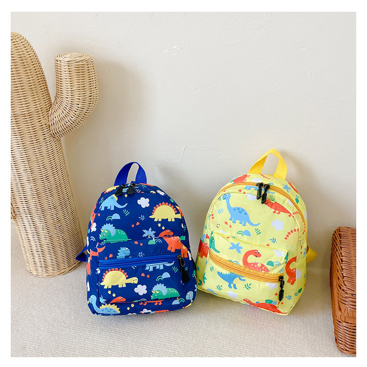 Children's Cartoon Cute Korean Style Little Dinosaur Children's Backpacks