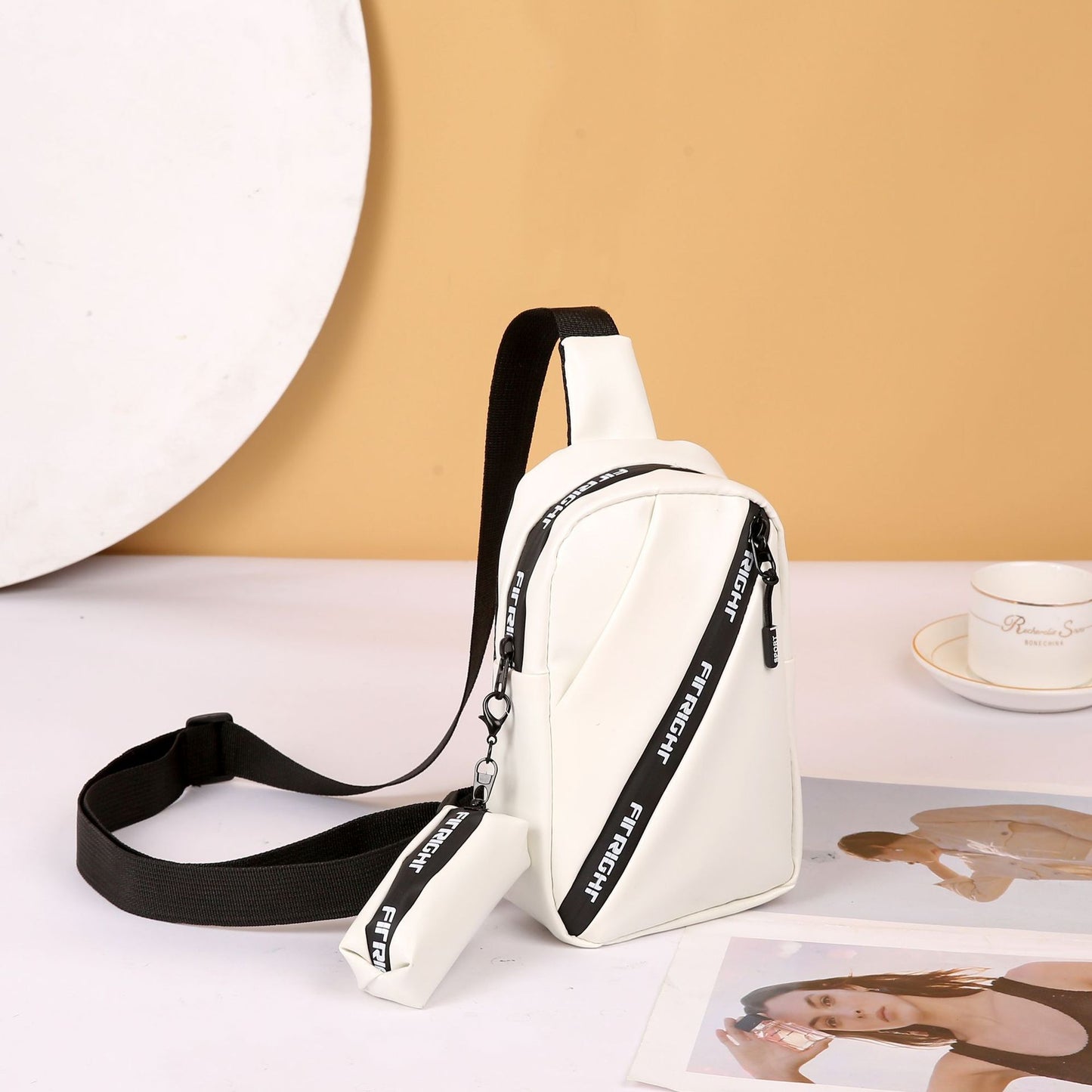 Fashion With Pendant Letter Simple Mother Waist Packs