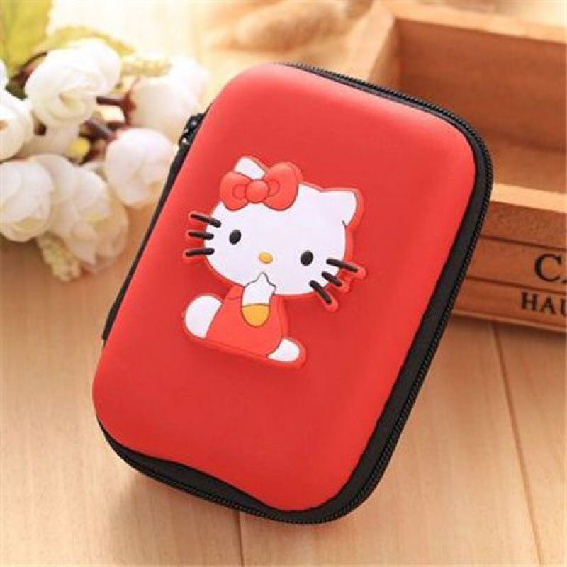 Creative Advertising Opening Small Gift Earphone Ladies Wallets