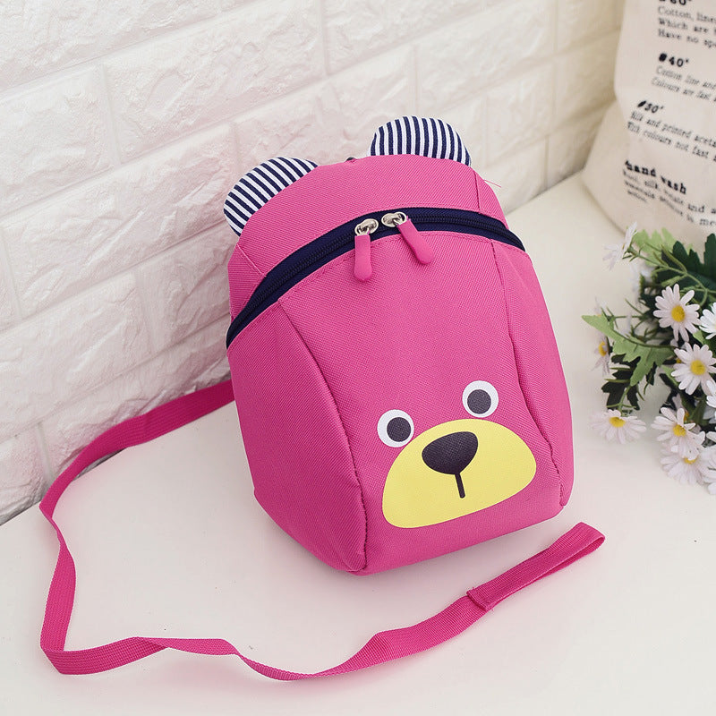 Children's Cartoon Cute Small Boys Bear Children's Backpacks