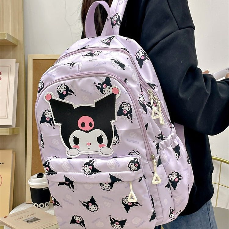 Cartoon Primary Fashion Printed Junior High Female Elementary School Students' Schoolbags