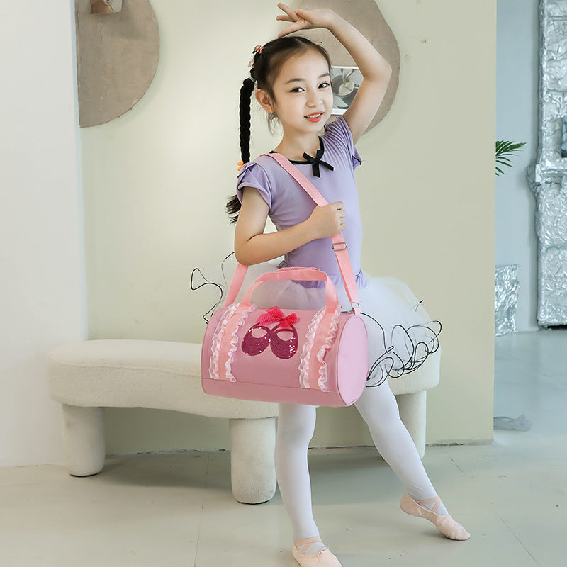 Children's Dance Latin Ballet Princess Dancing Printing Kindergarten School Bags