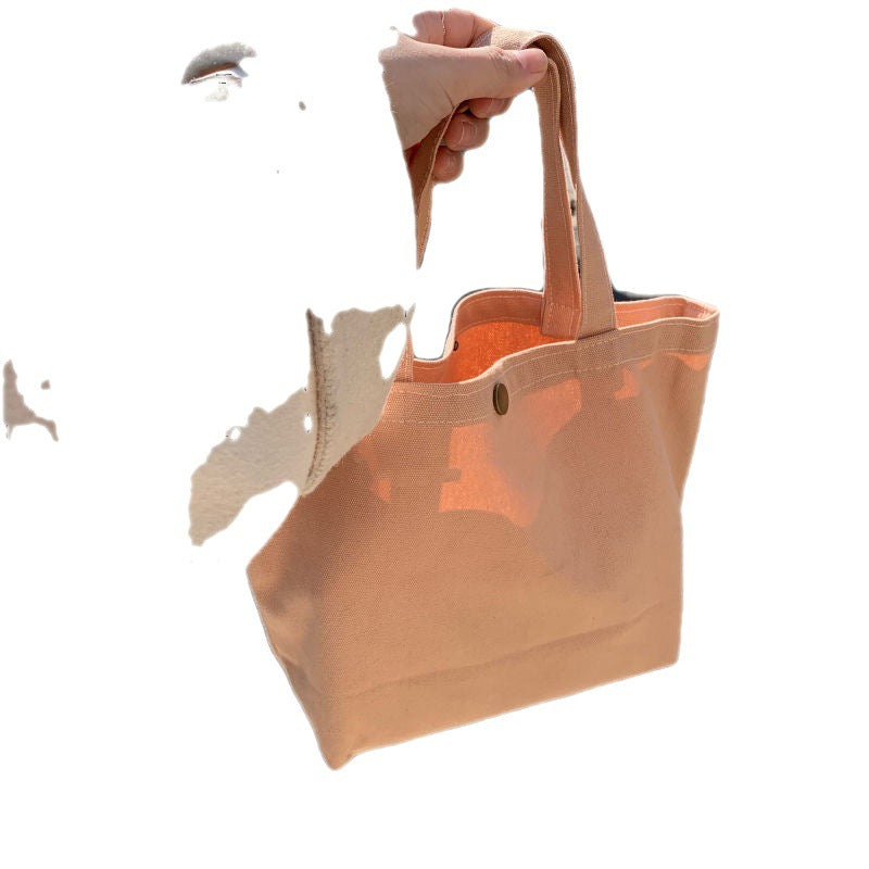 Mini sacs mignons pratiques en toile Morandi pour femmes