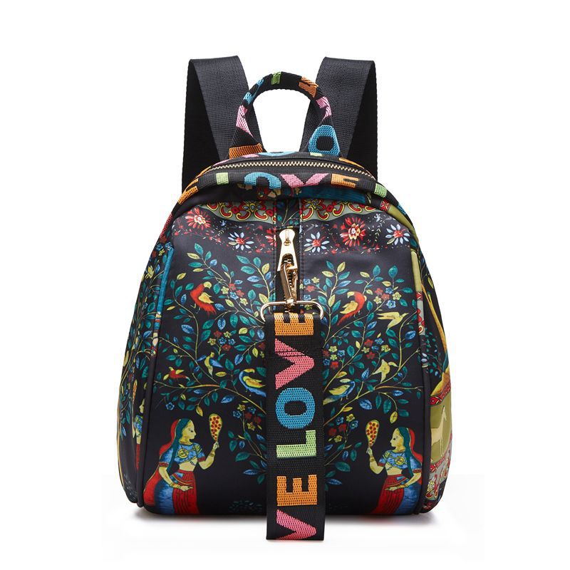 Women's Creative Small Oxford Cloth Nylon Backpacks