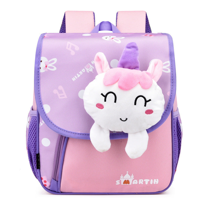 Children's Durable Cartoon Cute Bunny Lightweight School Bags