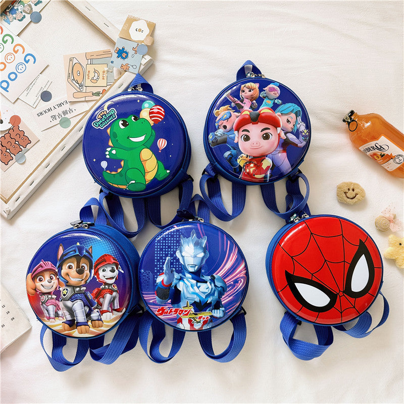 Children's Hardshell Cartoon Cute Anime Boys Children's Backpacks