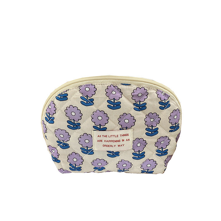 Tuck Cotton Style Portable Storage Wash Cosmetic Bags