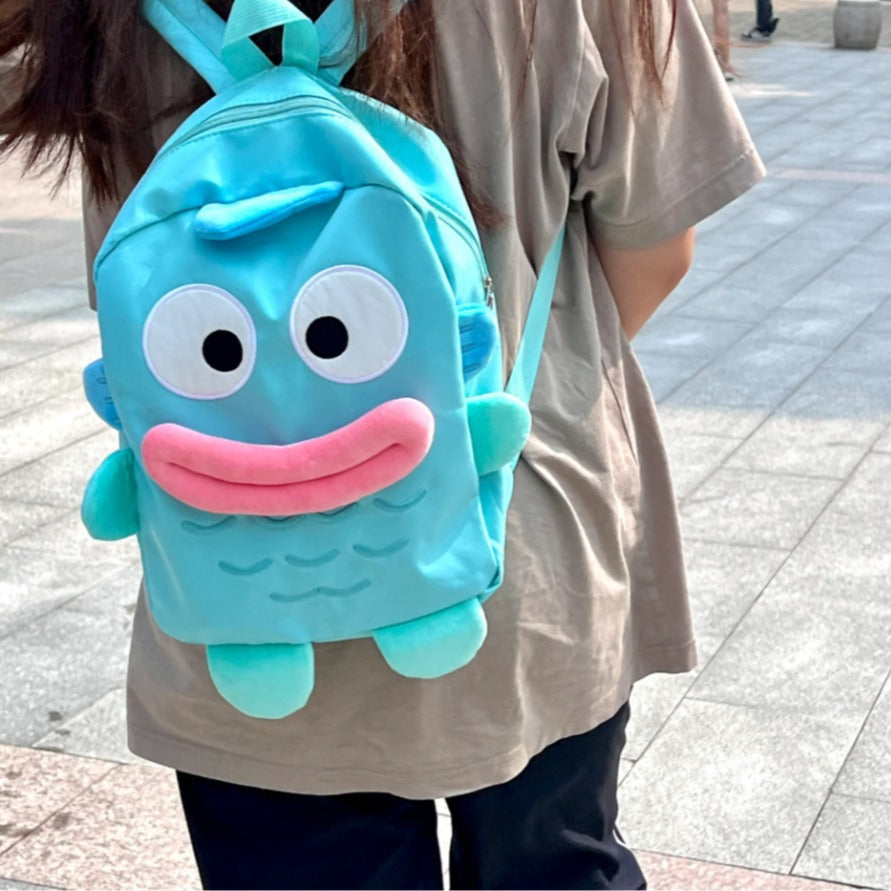 Eating Cute Mermaid Funny Big Mouth Strange Backpacks