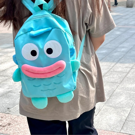 Eating Cute Mermaid Funny Big Mouth Strange Backpacks