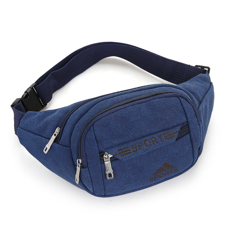 Cell Leisure Fashion Can Be Printed Business Men's Waist Packs