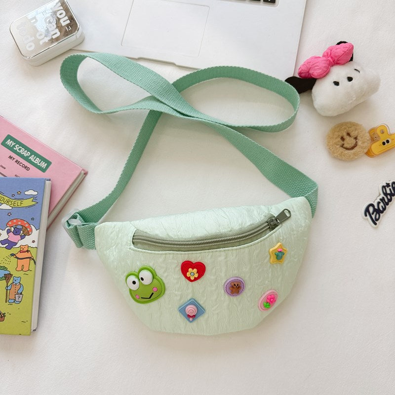 Children's Cute Little Go Out Small Bunny Children's Shoulder Bags