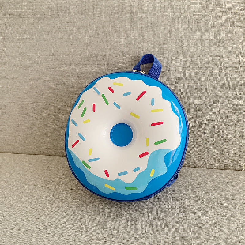 Children's Donut Eggshell Cartoon Trendy Cute Boys Backpacks