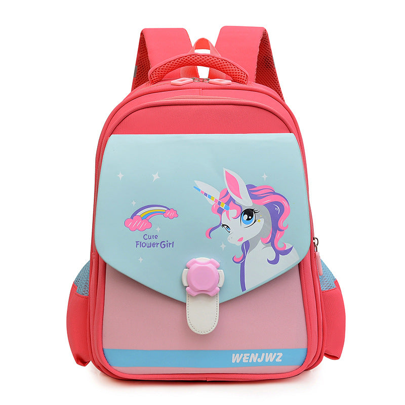 Children's Primary Lightweight Large Capacity Cartoon Cute Elementary School Students' Schoolbags