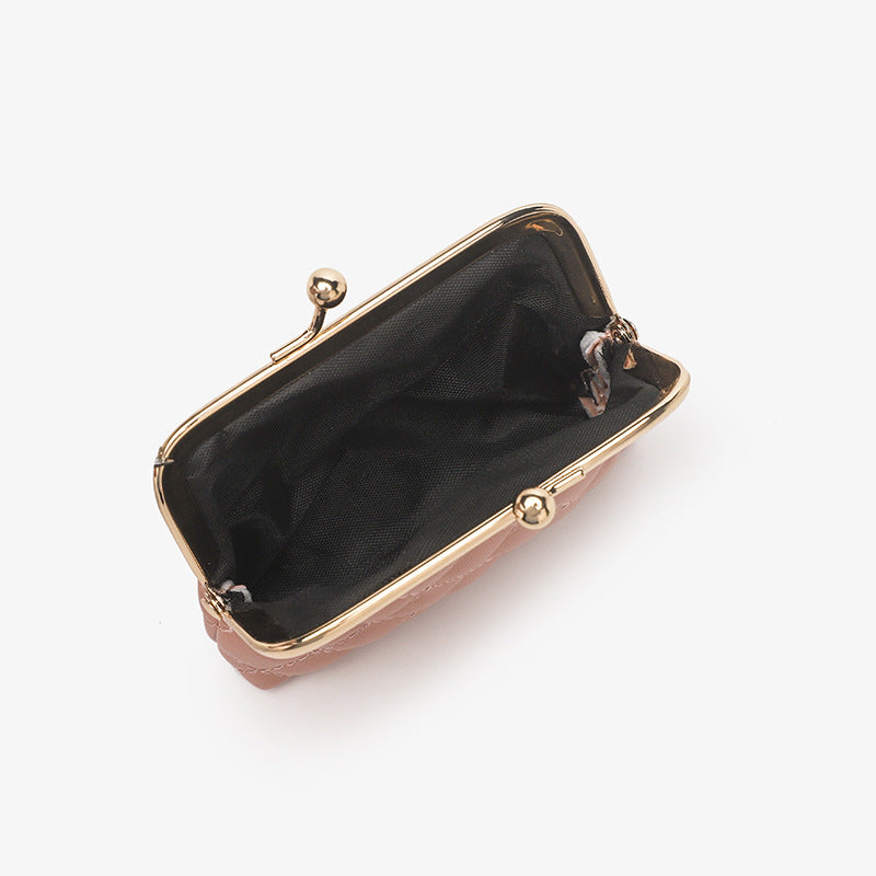 Stylish Women's New Classy Small Clip Coin Purses