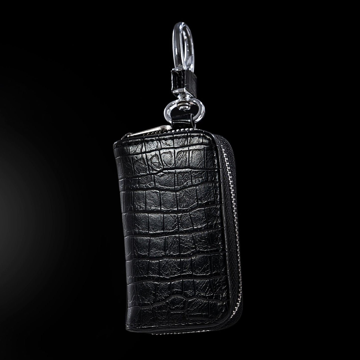 Men's Crocodile Pattern For Car Fan Business Key Bags