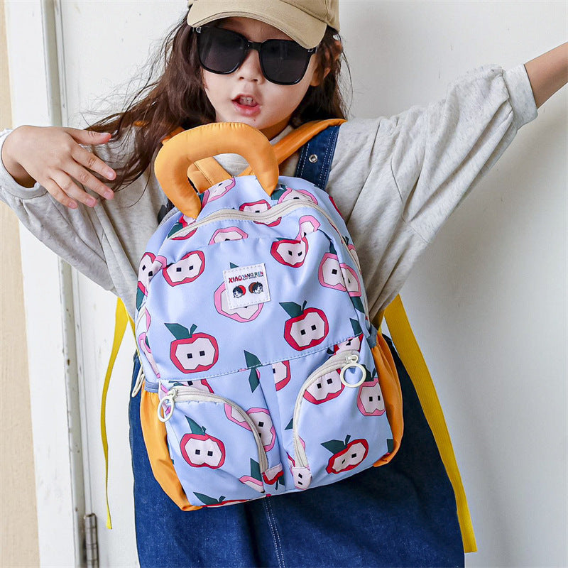 Children's Cartoon Printed Cute Going Out Small Children's Backpacks