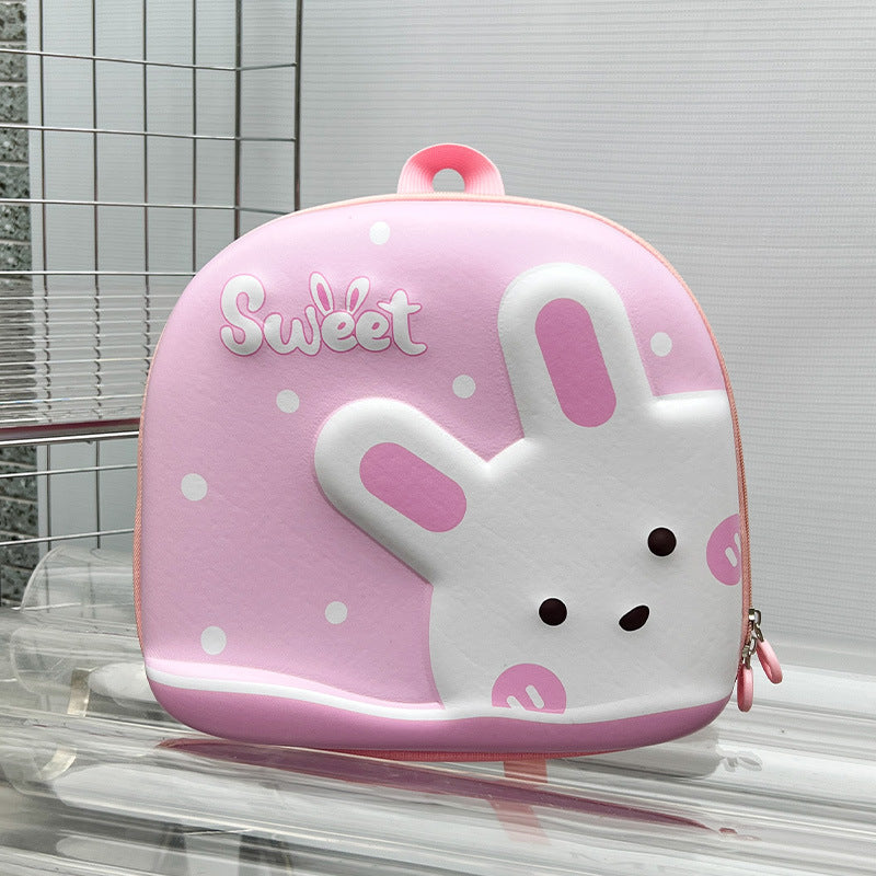 Women's & Men's & Cute Calf Eggshell Cartoon Funny Children's Backpacks