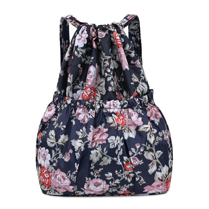 Women's Folding Korean Style Foldable Large Capacity Travel Bags