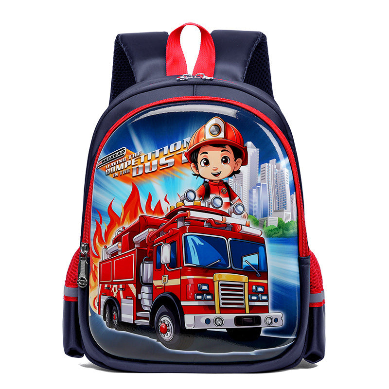 Children's Car Cartoon Small Medium Large Class Kindergarten School Bags