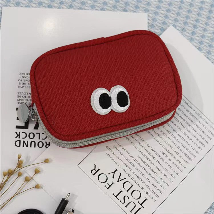 Mini Cartoon Cute Korean Zipper Compartment Coin Purses