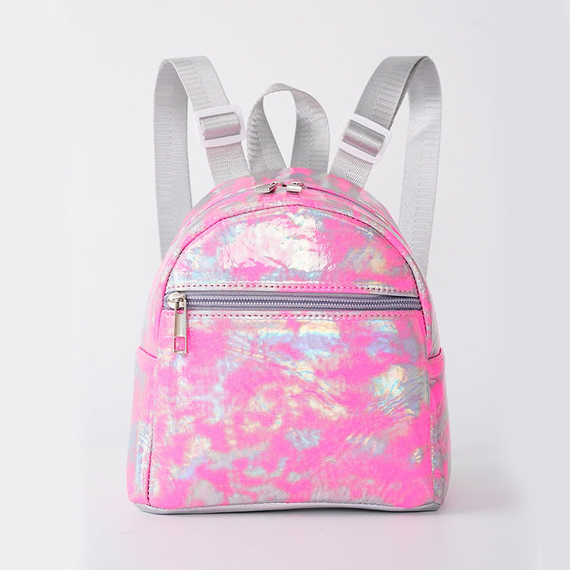 Children's Campus Style Simple Candy Color Backpacks