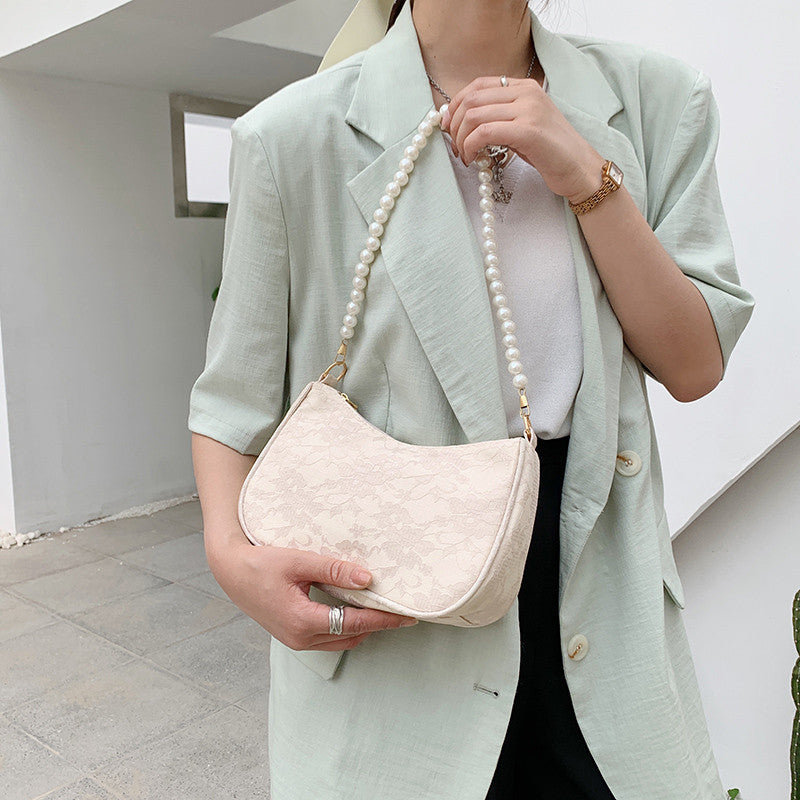 Women's Popular Fashion Korean Style Pearl Hand Shoulder Bags