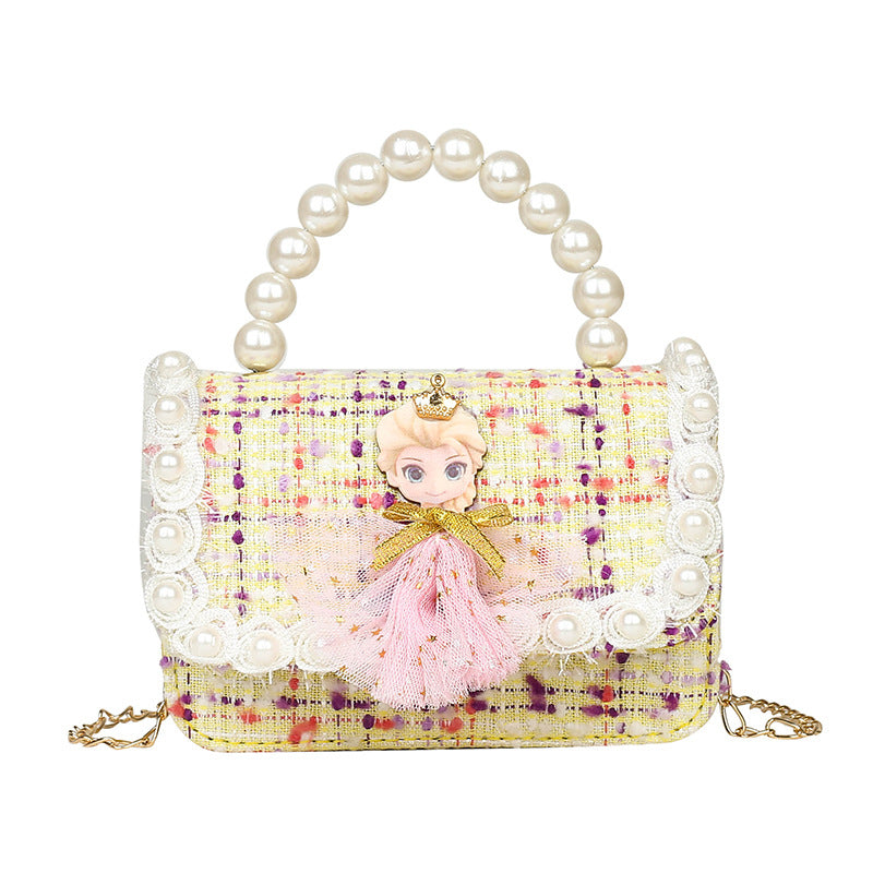 Porte-monnaie pour enfants, princesse à la mode, Style classique, nœud mignon