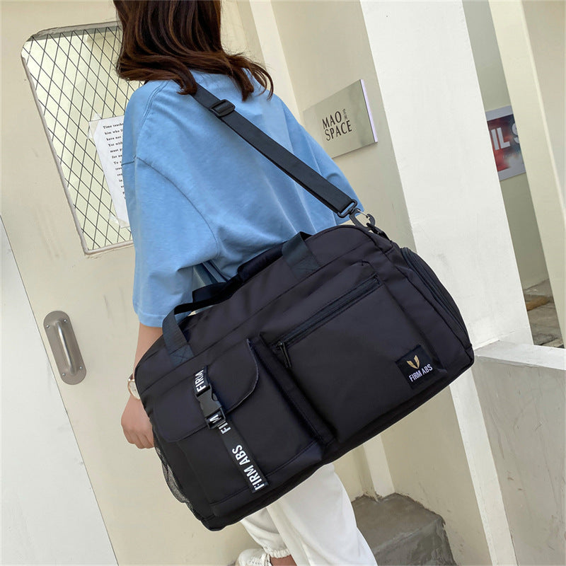 Separation Double Pocket Oxford Cloth Large Travel Bags