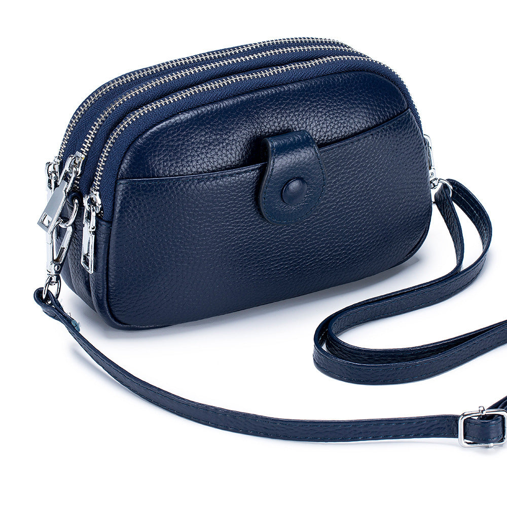 Women's Leather Small Large Capacity Fashion Mobile Crossbody Bags