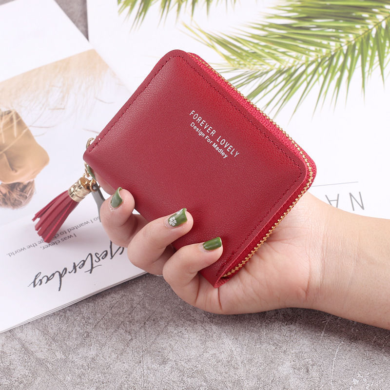 Short Tassel Little Star Female Cute Ladies Wallets