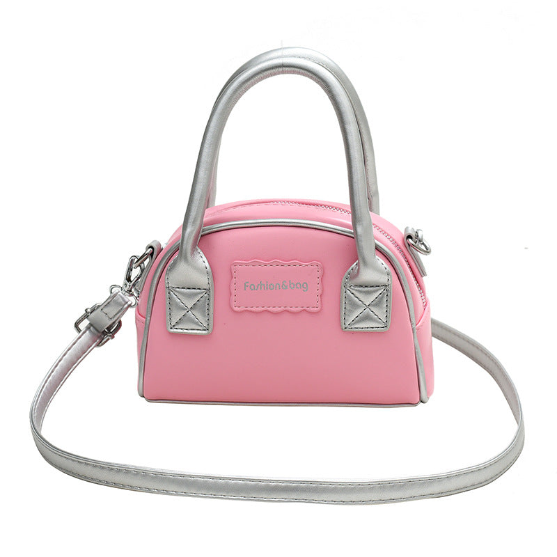 Women's Style Niche Spring Contrast Color Portable Crossbody Bags