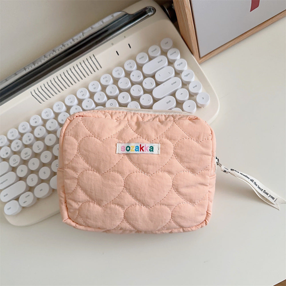 Wind Love Portable Storage Liner Clutch Cosmetic Bags