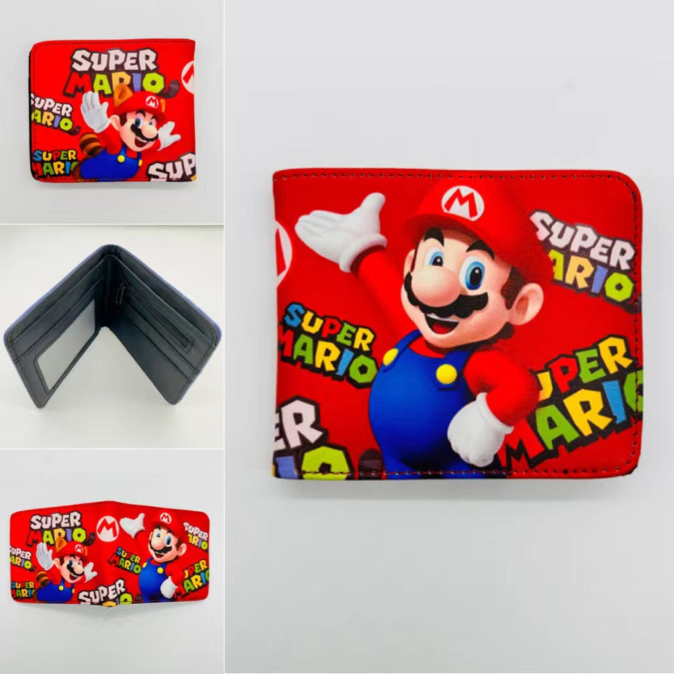 Women's & Men's & Mary Short Fashion Trend Mario Ladies Wallets